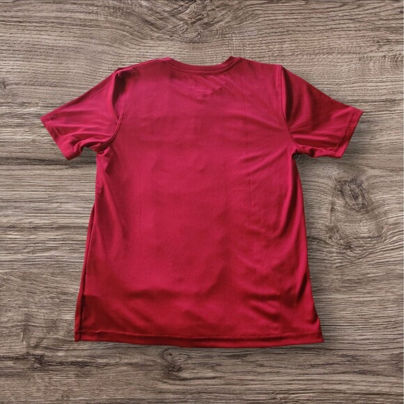 Wisconsin Badgers Gen 2 Short Sleeve Tee Shirt L Youth Apparel Red Sportsware - Picture 3 of 8